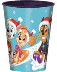 Stor Vianočný pohár Paw Patrol, plastový 260 ml