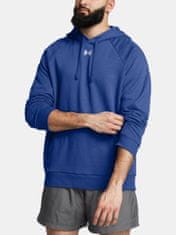 Under Armour Pánska mikina Under Armour UA Rival Fleece Hoodie-BLU XS