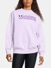 Under Armour Dámska mikina Under Armour Rival Fleece WordmarkOS Crew-PPL XS