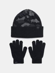 Under Armour Chlapčenská čiapka Under Armour B Beanie/Glove Combo-BLK UNI