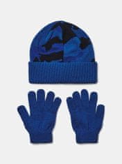 Under Armour Chlapčenská čiapka Under Armour B Beanie/Glove Combo-BLU UNI