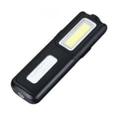 Superfire G12 LED baterka + powerbank 566lm, čierna