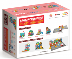 Magformers Mestečko Cukráreň 22 dielikov