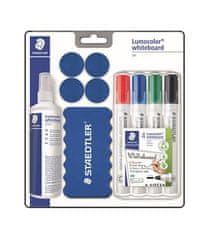 Staedtler Štartovacia sada na bielu magnetickú tabuľu "Lumocolor Set 613 S", 613 S