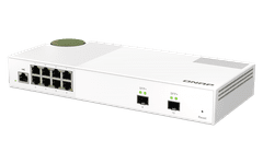 riadený switch QSW-M2108-2S (8x 2,5GbE RJ45 a 2x 10GbE SFP+)