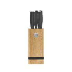 Súprava nožov so stojanom BAMBOO 6 ks Antracit Collection BH-2968