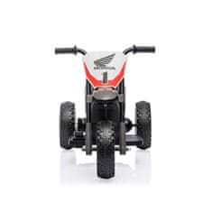 Elektrická motorka Baby Mix Honda CRF 450R sivá