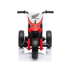 Elektrická motorka Baby Mix Honda CRF 450R červená