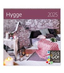 Kalendár nástenný 2025 - Hygge