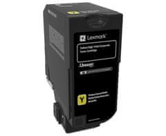 Lexmark toner 74C2HYE / Yellow / 12 000 strán / corporate