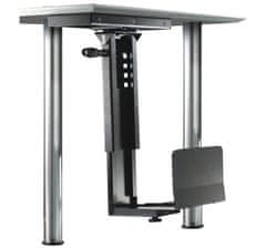 Neomounts CPU-D250BLACK / CPU Holder (height PC: 39-54 cm / width PC: 13-23 cm) / Black