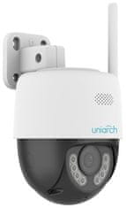 Uniarch by Uniview IP kamera / UHO-P1A-M3F4D / PTZ / 3Mpx / objektív 4mm / 2K / Wi-Fi / SD slot / IP66 / IR + LED30 / Onvif