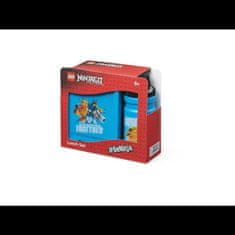 LEGO Ninjago Olovrantový set (fľaša a box) - modrá