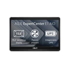 ASUS ExpertCenter/E1 AiO E1600/15,6&quot;/FHD/T/N4500/4GB/128GB SSD/UHD/bez OS/Black/2R