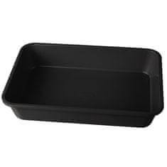 Plech na pečenie s titánovým povrchom Matte Black Collection 40x28,5x7 cm BH-7657