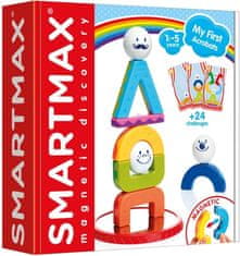 SmartMax Magnetická stavebnica Moji prví akrobati 10 dielikov