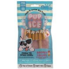 Pochúťka Pup Ice chladiaca s jahodou a banánom 2ks 90g