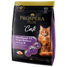 Krmivo Prospera Plus Sterilized 7+ Chicken Weight Balance 7kg