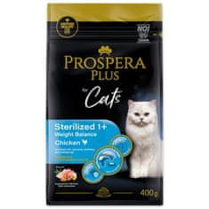 Krmivo Prospera Plus Sterilized 1+ Chicken Weight Balance 0,4kg