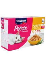 Vitakraft Cat Poézia Classique Gellée hydinová 12x85g