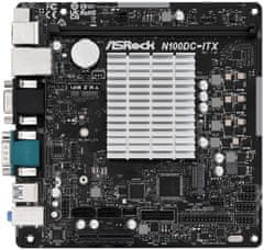 ASRock N100DC-ITX / Alder Lake N100 / 1x DDR4 DIMM / VGA / HDMI / Mini-ITX