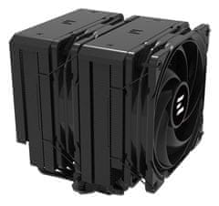 Zalman chladič CPU CNPS14X DUO Black / dual tower / 120mm ventilátor / 6x heatpipe / PWM / výška 159mm / pre AMD aj Intel