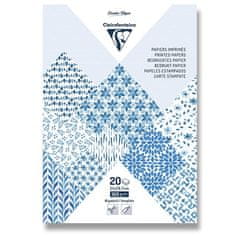 Clairefontaine Sada papierov Origami Shibory A4 20 listov