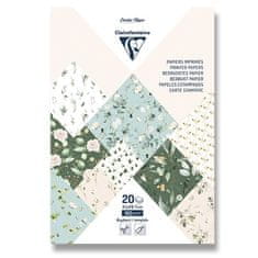 Clairefontaine Sada papierov Origami Romantic A4 20 listov