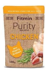 Fitmin cat Purity kuracie so srdiečkami vrecko 100g