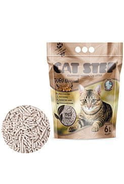 CAT STEP Podstielka Tofu Original 2,7kg/6l