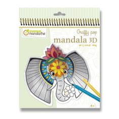 Avenue Mandarine Maľovanky Graffy Pop Mandala 3D Zvieratká savany