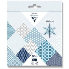 Clairefontaine Sada papierov Origami Winter 60 listov