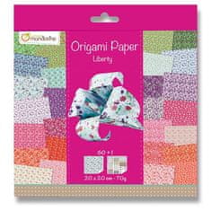 Avenue Mandarine Sada papierov Clairefontaine Origami Liberty 60 listov