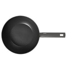 Panvica WOK s titánovým povrchom 28 cm Antracit Collection BH-8123