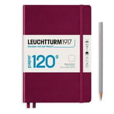 Leuchtturm1917 Zápisník 120G Port Red A5 čistý