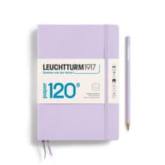 Leuchtturm1917 Zápisník 120G Lilac Medium A5 linajkový