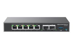 Grandstream GCC6010 all-in-one riešenie (VPN router, NGFW, PoE switch a IP PBX)