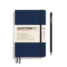 Leuchtturm1917 Zápisník Navy Softcover B6+ linajkový