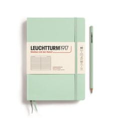 Leuchtturm1917 Zápisník Mint Green Medium A5 linajkový