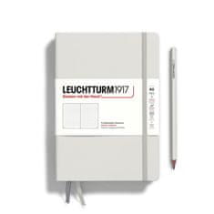 Leuchtturm1917 Zápisník Light Grey Medium A5 bodkovaný