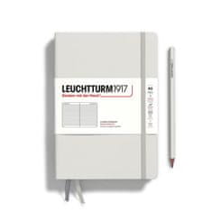 Leuchtturm1917 Zápisník Light Grey Medium A5 linajkový