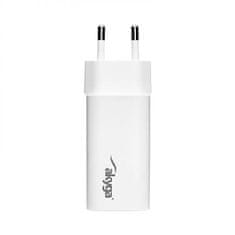 Akyga Nabíjačka univerzálna USB-C PD 5-20V / max. 3.25A 65W Quick Charge 3.0 GaN, biela