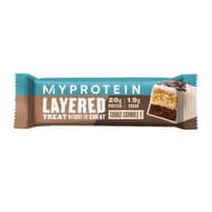 MyProtein Layered Proteín Bar 60 g triple chocolade fudge