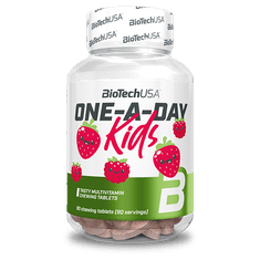 BioTech One-A-Day Kids 90 tbl strawberry raspberry