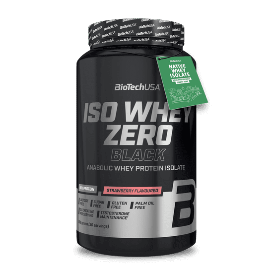 Biotech Iso Whey Zero Black 908 g jahoda