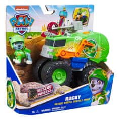 Paw Patrol TLAPKOVÁ PATROLA TÉMATICKÉ VOZIDLÁ RESCUE WHEELS ROCKY