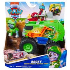 Paw Patrol TLAPKOVÁ PATROLA TÉMATICKÉ VOZIDLÁ RESCUE WHEELS ROCKY