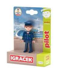 Igráček Pilot - figúrka s príslušenstvom