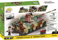 Cobi 3113 II WW Panzer VI Ausf. B Königstiger, 1:35, 802 k, 1 f