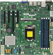 SuperMicro MB 1xLGA1151, iC236,DDR4,8xSATA3,PCIe 3.0 (1 x8, 1 x8 (in x16), 2 x4 (in x8)), IPMI